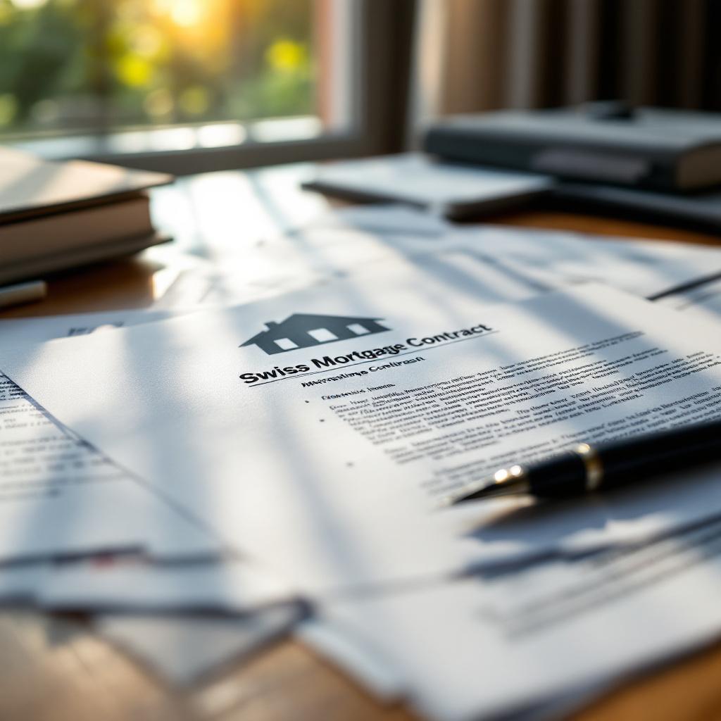 Contrat hypothécaire suisse : termes expliqués simplement